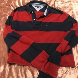 Vintage Tommy Hilfiger cropped long sleeve